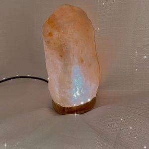 Salt rock lamp